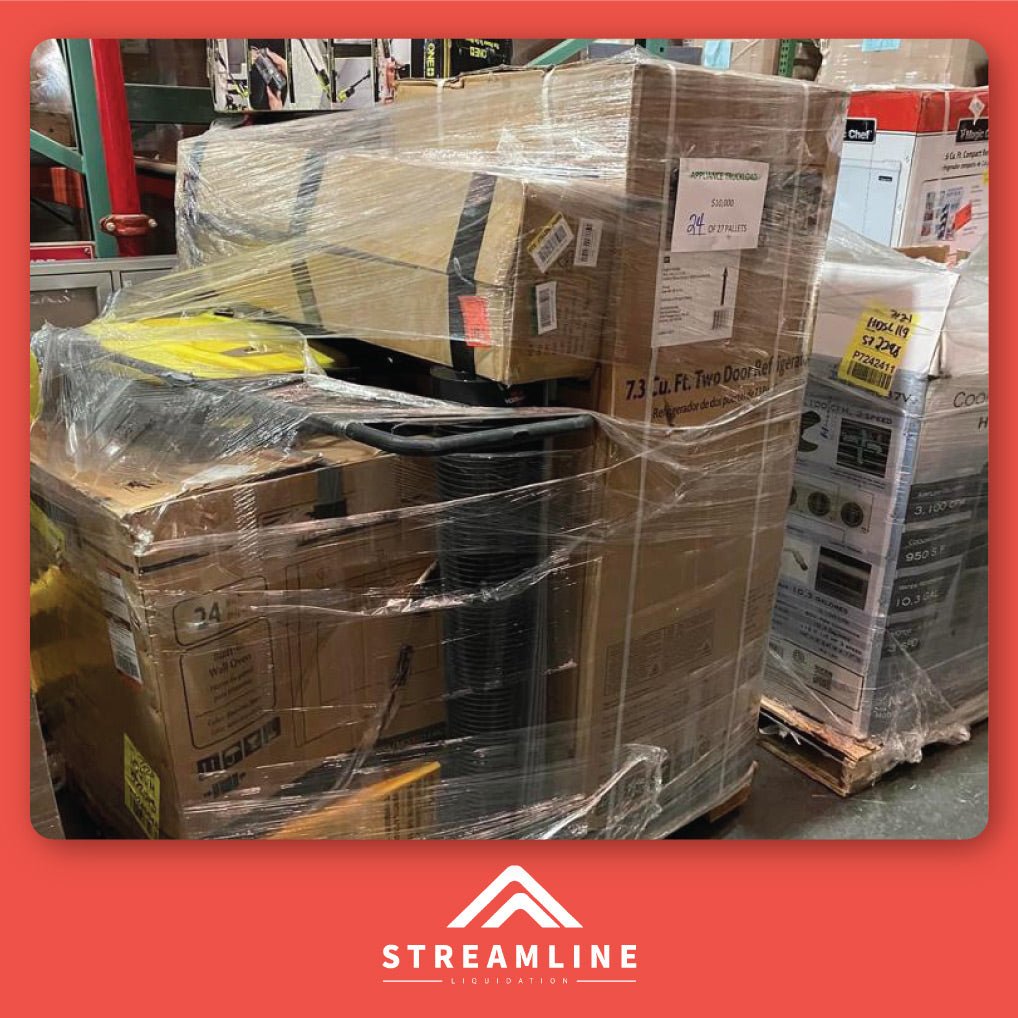 Home Depot Appliances - streamline-liquidation-truckload-pallets