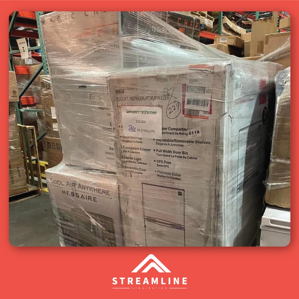 Home Depot Appliances - streamline-liquidation-truckload-pallets